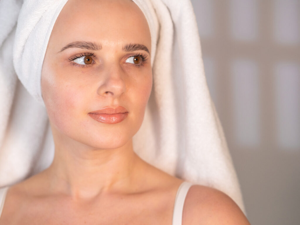 PCOS chin hair management routine
